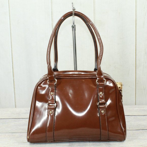 Melie Bianco Handbags - Melie Bianco Brown Leather Shoulder Handbag